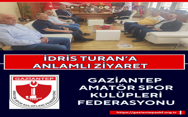 Gaziantep Amatör Spor Kulüpleri Federasyonu’ndan Emine Konukoğlu Anadolu Lisesi’ne Hayırlı Olsun Ziyareti